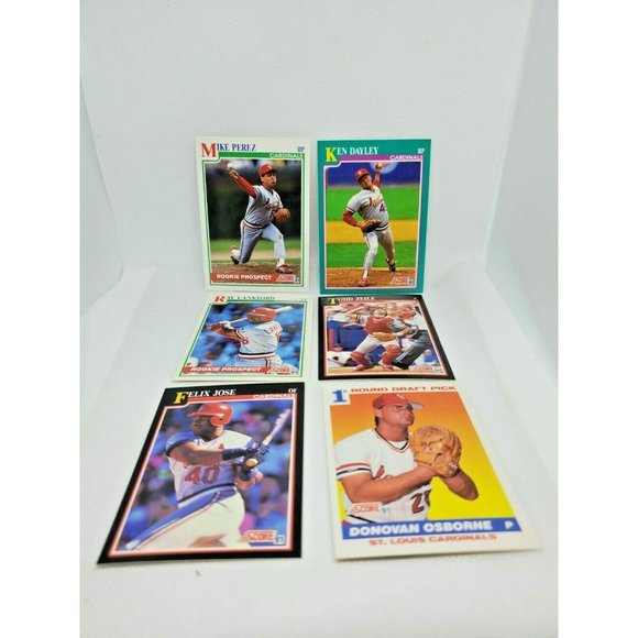 Lot Of 6 Score 91 Baseball Cards, Rookie Prospect 1st Round Draft Picks Bundle - Picture 1 of 9